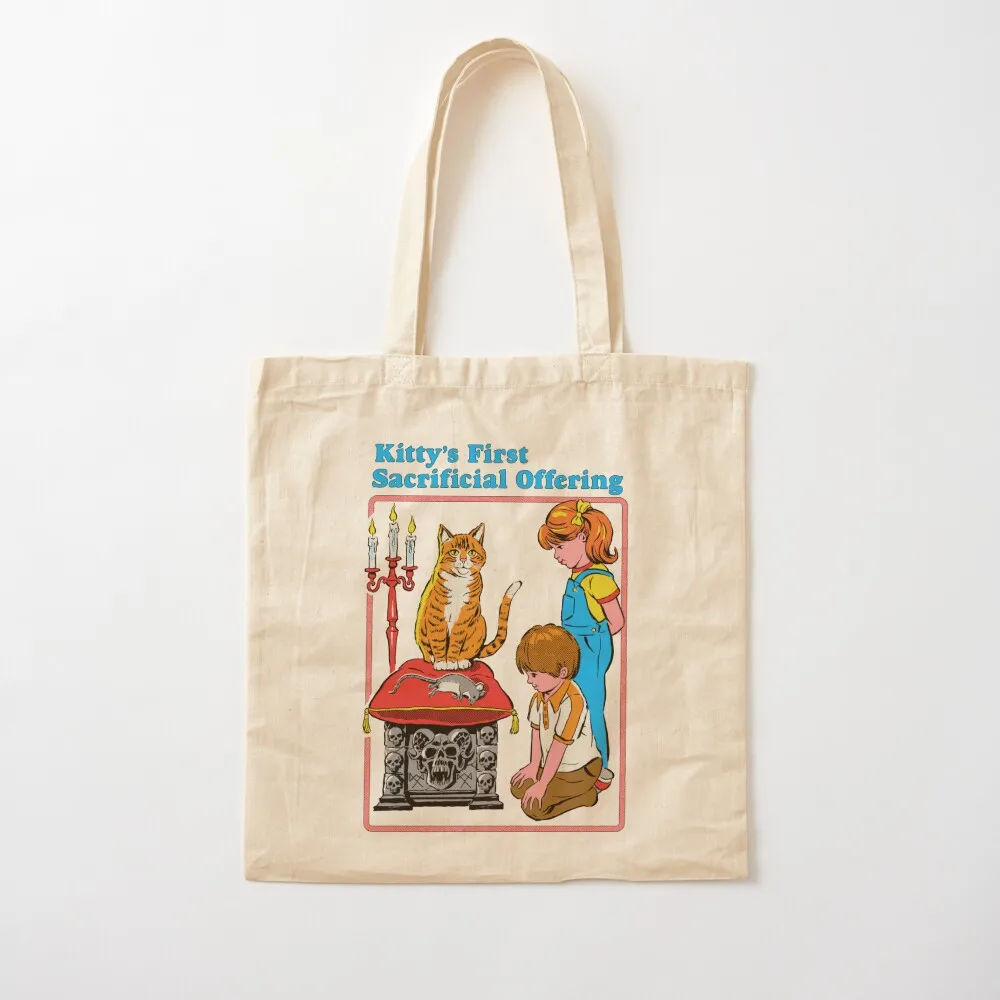 عرض كيتي الأول حمل حقيبة تسوق أكياس عربة التسوق حقيبة عربة التسوق حقيبة نسائية صديقة للبيئة