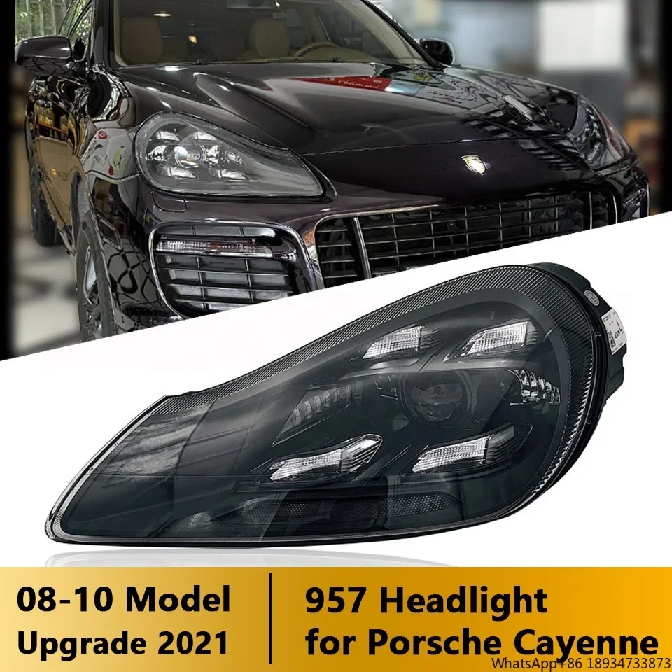 For Porsche Cayenne 957 LED Headlights 2007-2010 Upgrade Matrix New Version, High Quality, Plug and Play