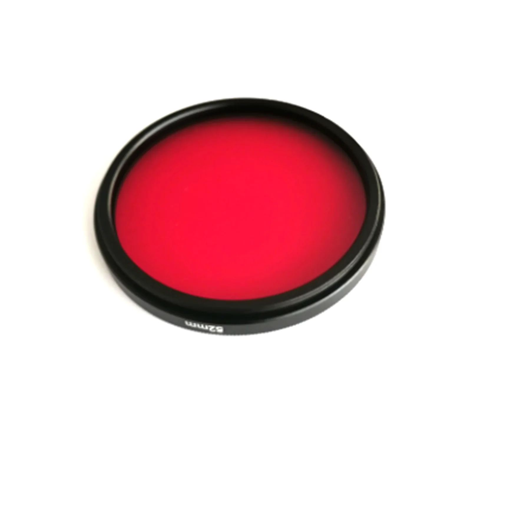 52mm With Metal Frame Mounted Camera Filter Red Light 610nm Infrared IR Pass Filter Glass HB610 For Photography