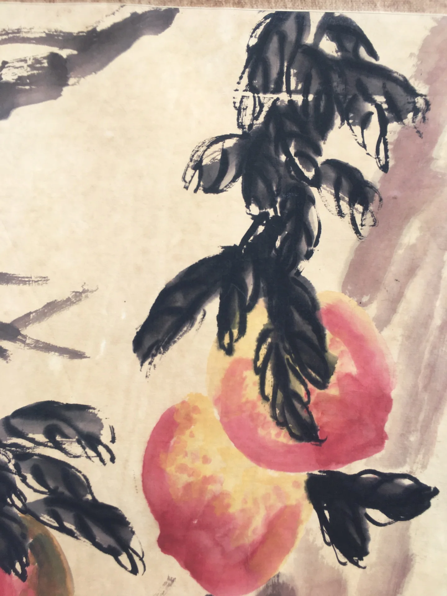 Old Chinese calligraphy Scroll painting Hand Painted 