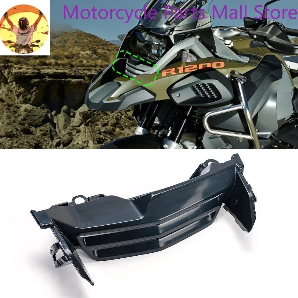 

For BMW R 1200 GS Adventure K51 2017 Front Running Lamp Cover Unfinished Black R1200GS ADV 2012-2018 ABS Motorcycle Accessories