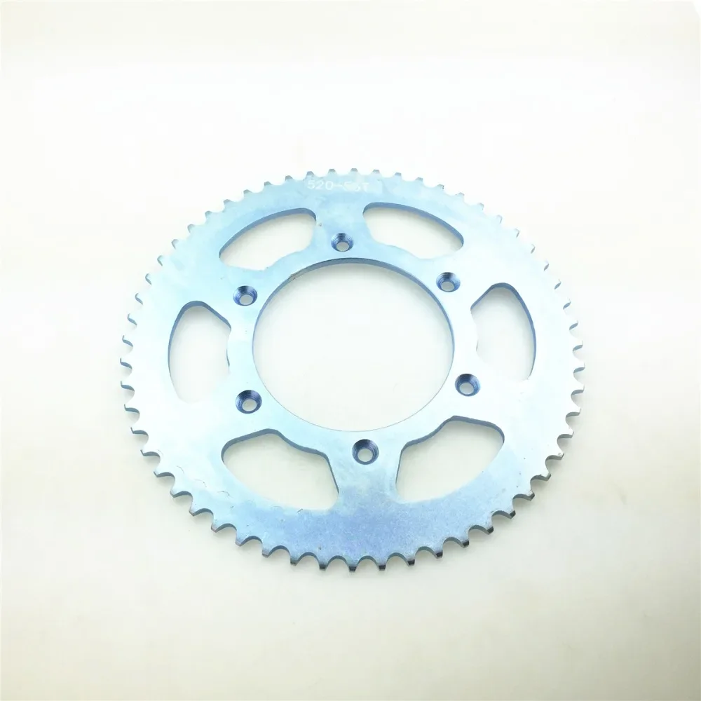 

STARPAD For Zhenglin Huayang T4 MX6 motorcycle brake accessories 520 rear chain plate 56 tooth Disc brake disc