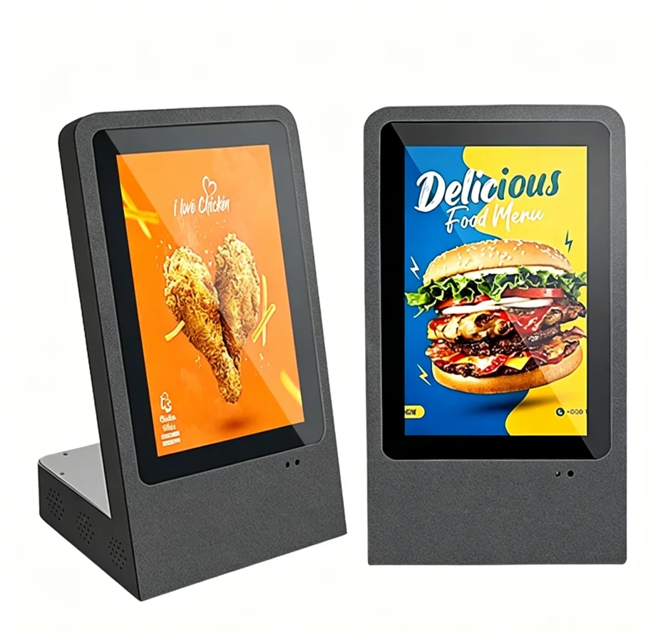 10.1inch Android OS Indoor SDK Desktop Digital Signage Stand Touch Screen Restaurant Payment Mall Food Payment Kiosk