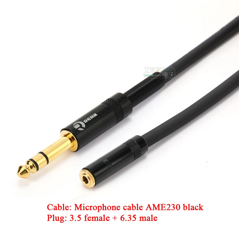 3,5mm auf 6,35mm Audio-Adapterkabel, Stereo-Klinkenstecker Vergoldet, Kopfhörer-Verlängerungskabel, Gitarrenkabel, Mischer-Verstärker-Anschluss – Detail 12