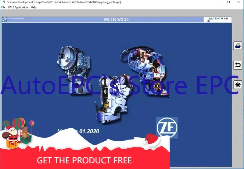AutoEPC For ZF Testman Pro Development 10.5 [2022]+Unlocked Patch