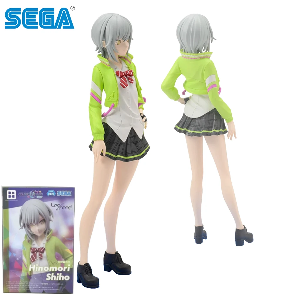 ¡En stock, escenario colorido original del proyecto SEGA Sekai! Feat Hatsune Miku Hinomori Shiho Colección Serie Modelo Personaje de dibujos animados
