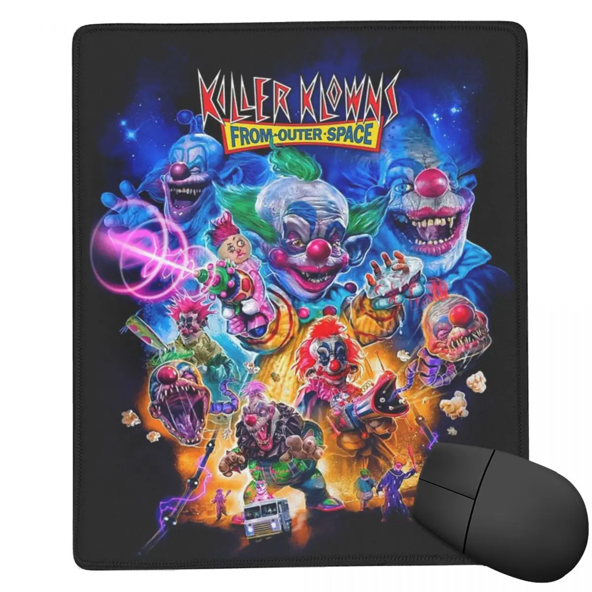 Killer Klowns From Outer Space Funny Horror Movie Mouse Pad Computer Keyboard Mouse Mat Gaming PC Laptop Desk Mat Accessories