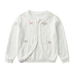 Lente En Herfst Nieuwe Europese En Amerikaanse Buitenlandse Handel Kinderen Sweatshirts Een Gesp Holle Vest Katoenen Sjaal