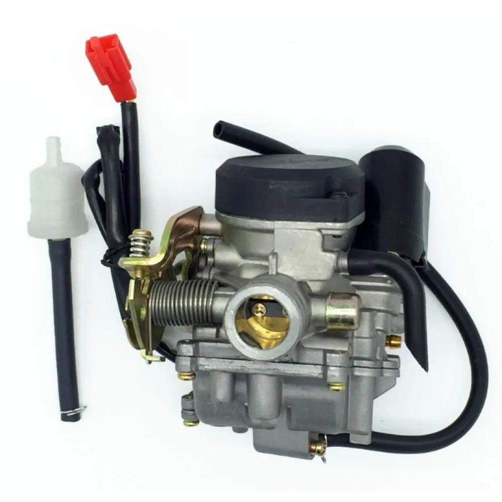 Image of 4-Takt 18mm Vergaser für Roller GY6 50cc-80cc Chinesischer 139QMB Moped Motocross Trimmer Pocket Bike