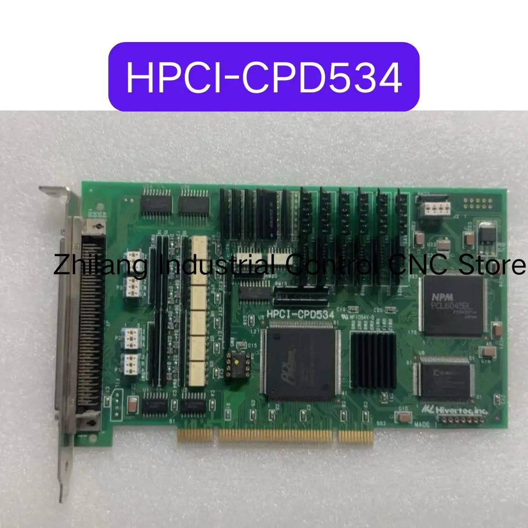 

Б/у HPCI-CPD534 Многоосевая карта управления движением, тест ОК, быстрая доставка