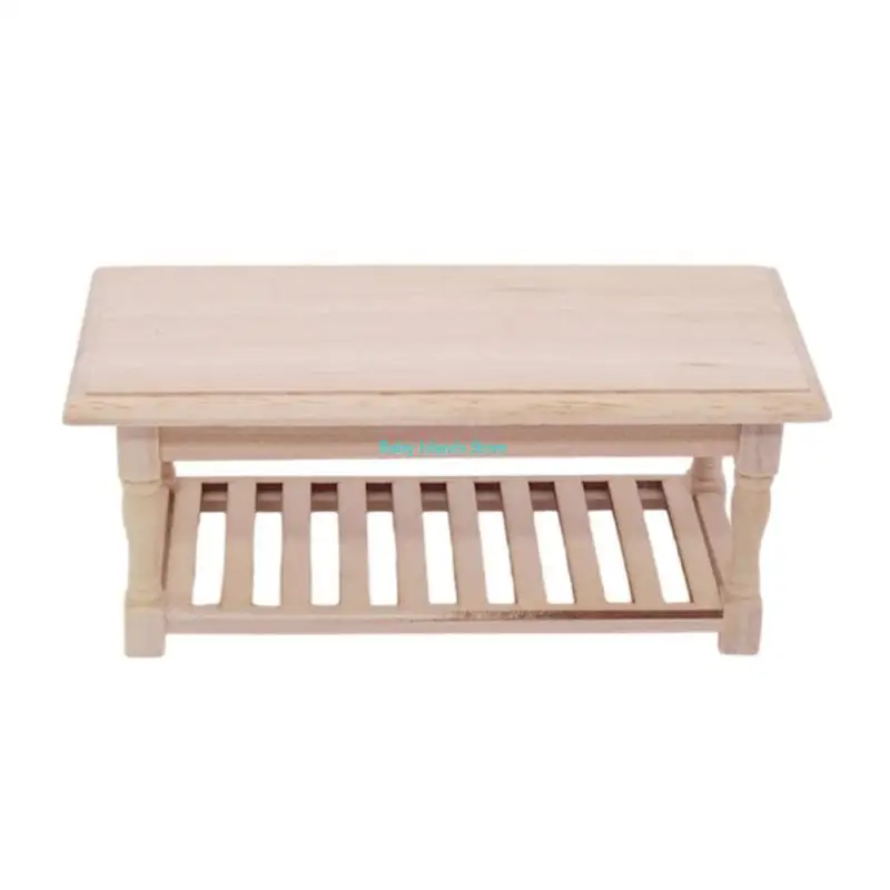 

K92D Dollhouses Furniture Table for Girl Imaginative Playing Daily Use