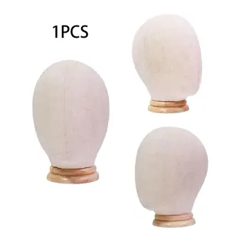 Perückenkopfmodell, Hutständer, multifunktionales Schaufensterpuppenkopfmodell, Aufbewahrungsregal für Kappen für Schönheit, Salon, Geschäft, Kopfhörer