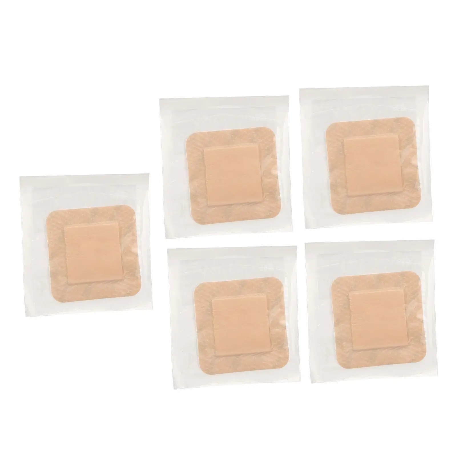 Silicone Foam Dressing Pad - Bordered Adhesive Wound Care for pressure Sores & Scarring Reduction