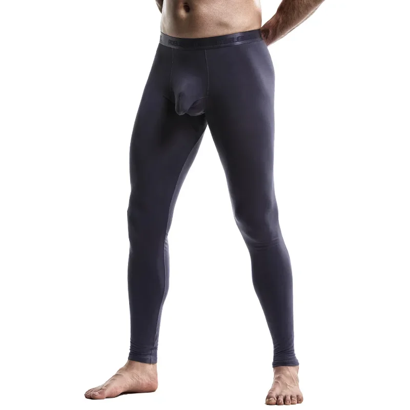 Men's bullets underwear long Johns 2-in-1 separate leggings warm trousers long trousers thin breathable leggings