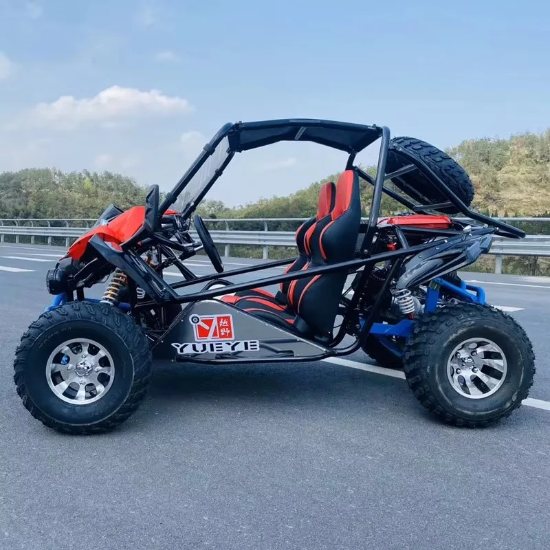200cc Beach Motorcycle UTV Large Four-Wheel All-Terrain Vehicle for Off-Road Kart & Mountain Use