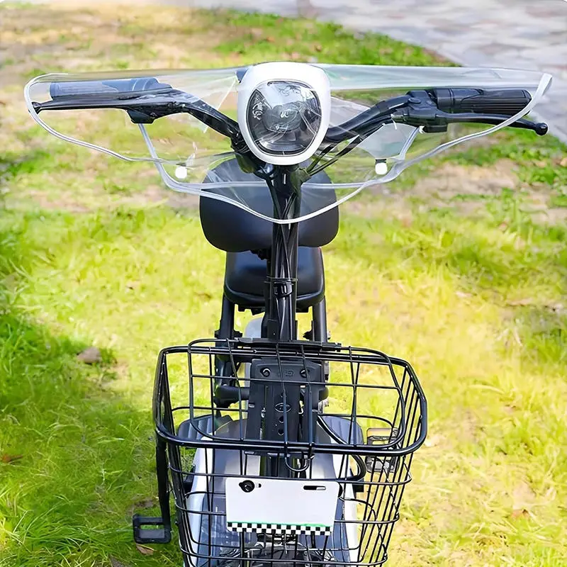1Pc Electric Vehicle Front Rain Cover, Center Console Dashboard Universal Handlebar Cover,  Outdoor Riding Gear Cover