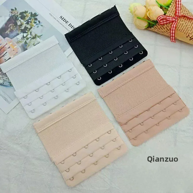 Extended Hook And Eye Clasp Three Row Four Row Five Row Back Hook Short Hook Accessories 3 Chain Women's Back Clip Bra Extender