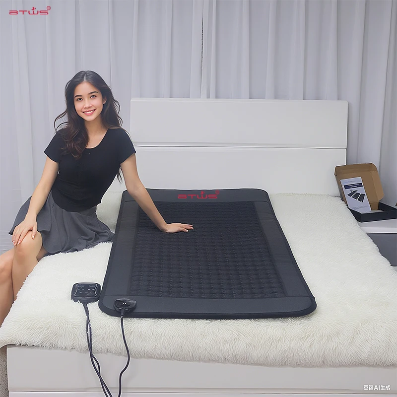 BTWS Health Care Supplies Mat Home Sauna Thermal Heated Blanket