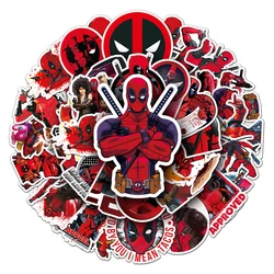 10/30/50pcs Disney Cartoon Deadpool Stickers for Kids DIY Graffiti Skateboard Luggage Decal Cool Waterproof Sticker Classic Toys