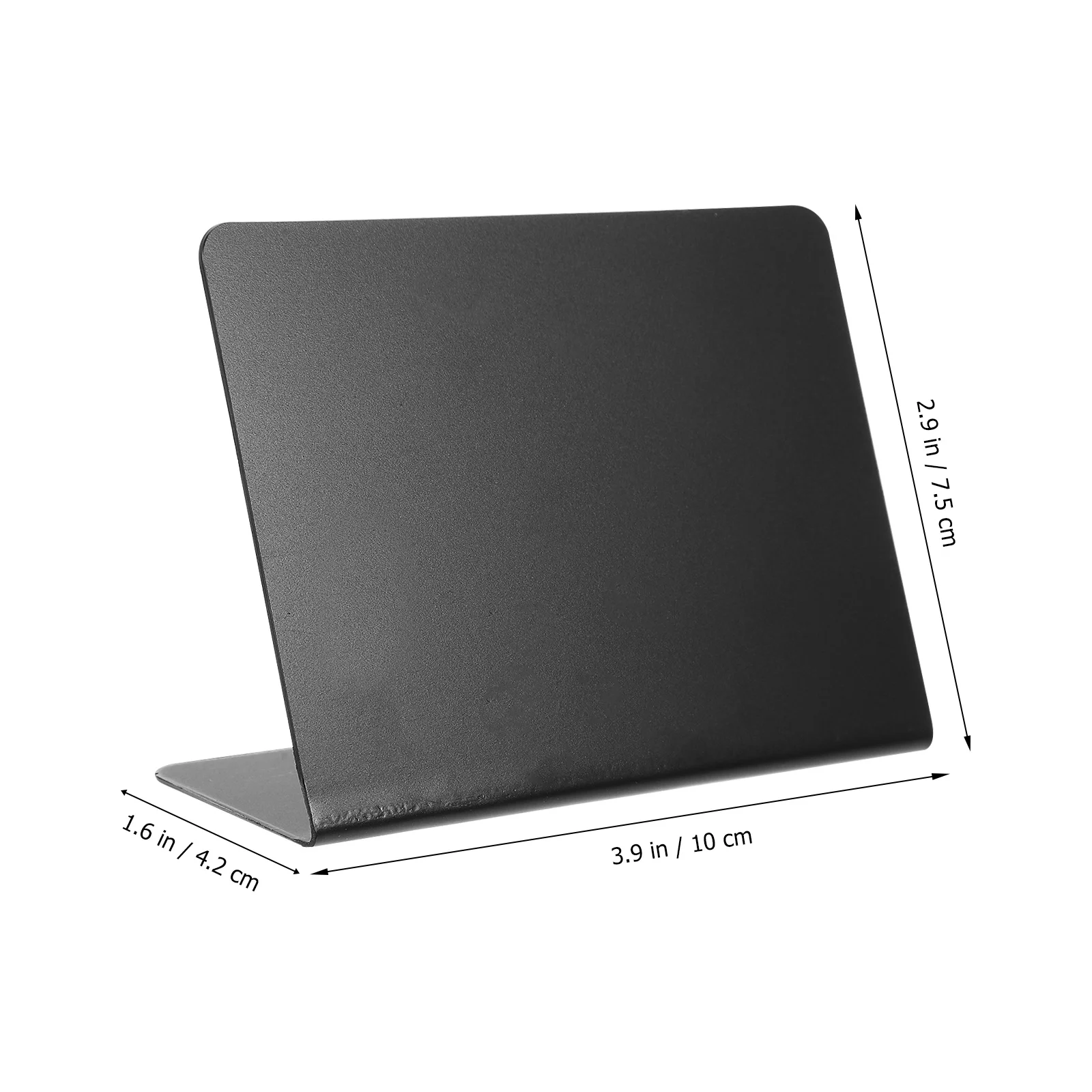 10Pcs V Shaped Chalkboard Signs High Grade Acrylic Desktop Message Boards Reusable for Office Home Cafe Menu Display