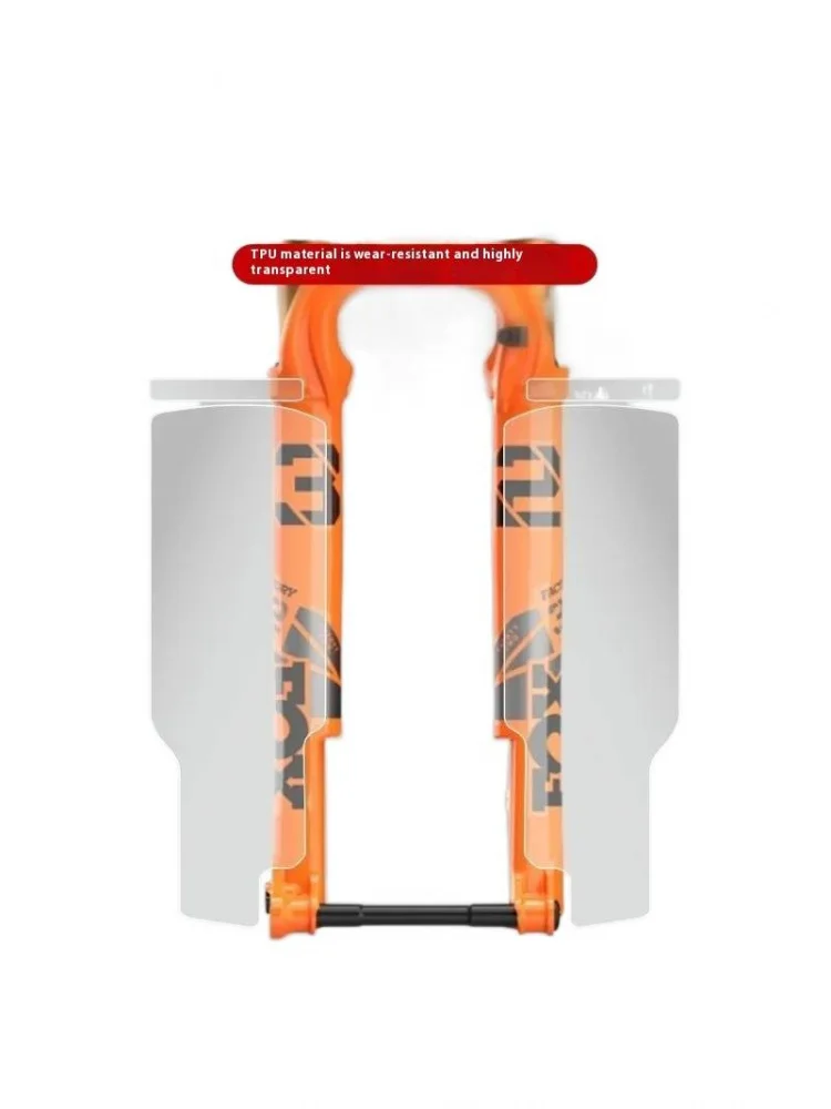 AliExpress RacewoRK 1 Set MTB Front Fork Frame Protective Film Scratch Resistant Waterproof Transparent Rhino Skin Sticker Bike Access