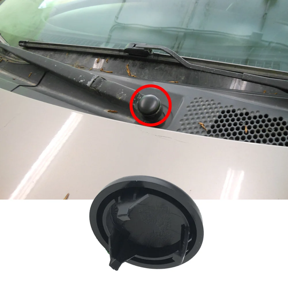 1Pc Car Front Wiper Washer Arm Nut Cover Cap For Nissan Juke F15 2010 2011 2012 2013 2014 2015 2016 2017 2018 2019 28882AU300