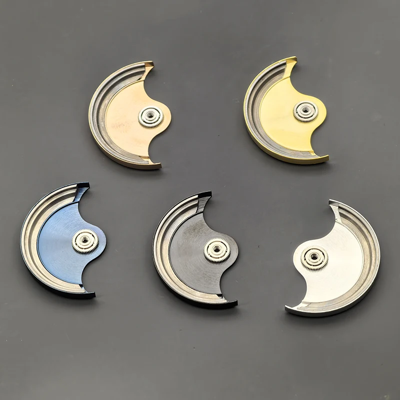 Mod NH35 NH36 Movement Automatic Hammer Rotor Fits NH34 NH70 NH38 4R35 6R 7S Movement SKX007 Watch Automatic Rotor Retrofit Part image 6