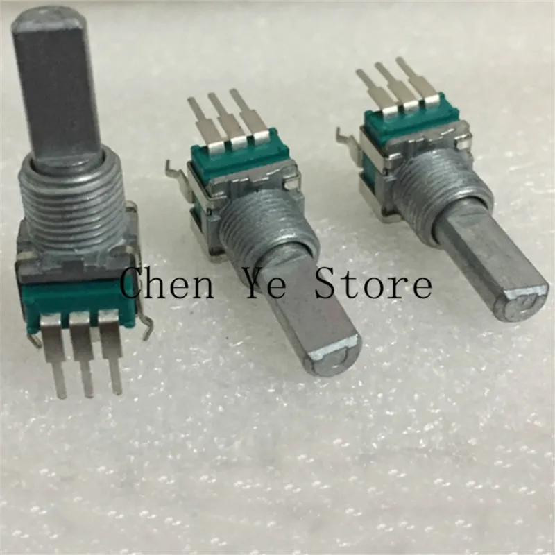 10PCS NEW 09 RK09L1140A2U mixer audio potentiometer B10K vertical adjustable resistor single axis length 20mm