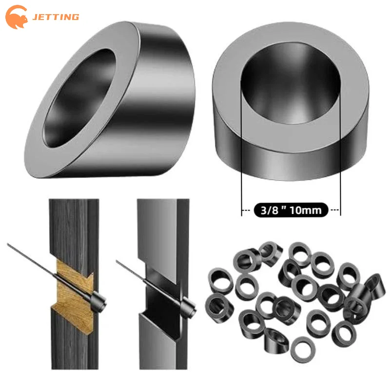 2pcs Stainless Steel Cable Railing Stair Ends 1/4