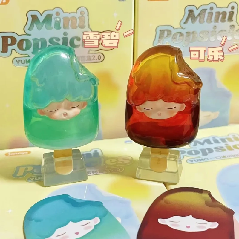 

Подлинная серия Yumo Cloud Dream Ice Mini 2,0, слепая коробка, милая кукла, креативный подарок, модное украшение для рабочего стола ручной работы, подарок на день рождения