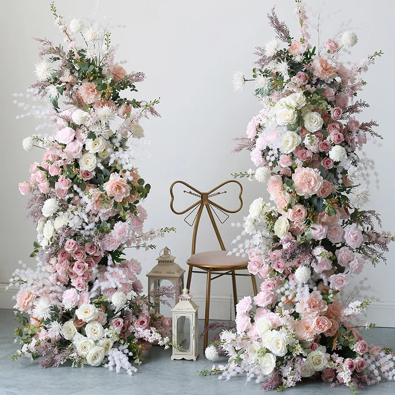 

Розовая серия: Декоративная арка-стойка для цветов и фотографий на свадьбу, для оформления мероприятий и витрин