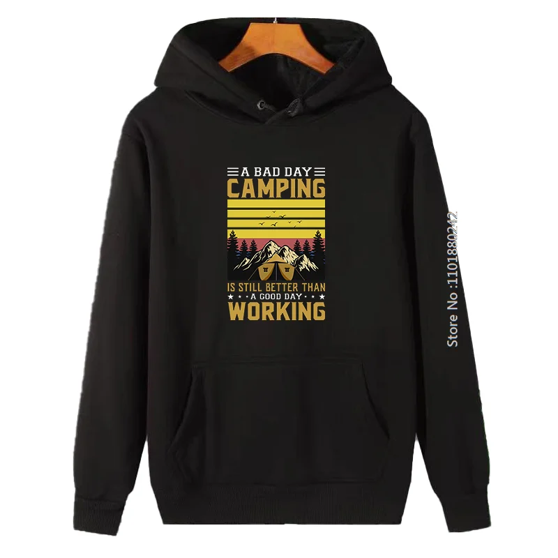 

New In Hoodies & Sweatshirts Men's Winter Clothes Camping Vintage Graphic Hooded Sweatshirts Thick Sweater Hoodie Men's Clothing