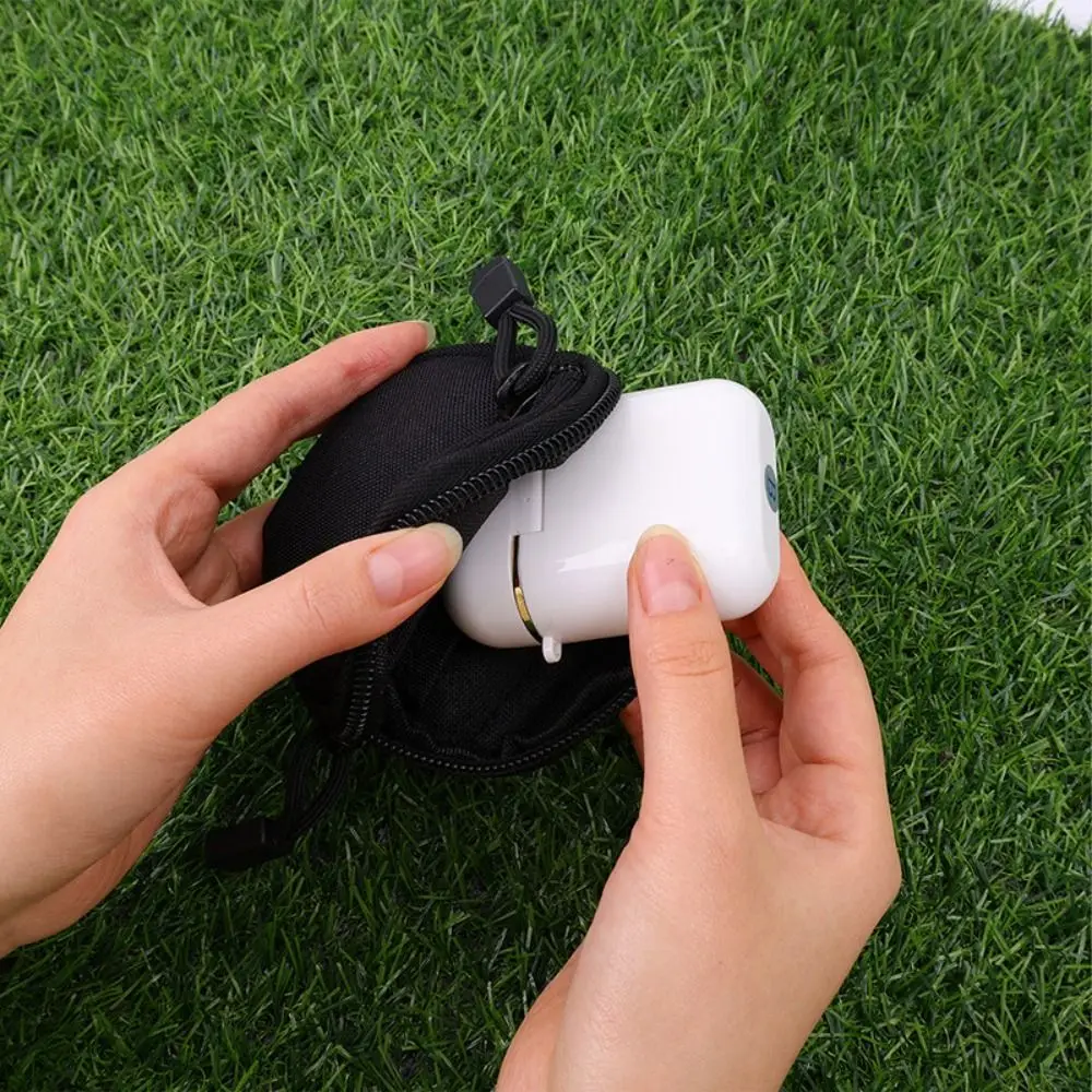 야외 캠핑을위한 패션 나일론 카라비너 ​​키 백 방수 회전식 변경 지갑 지갑