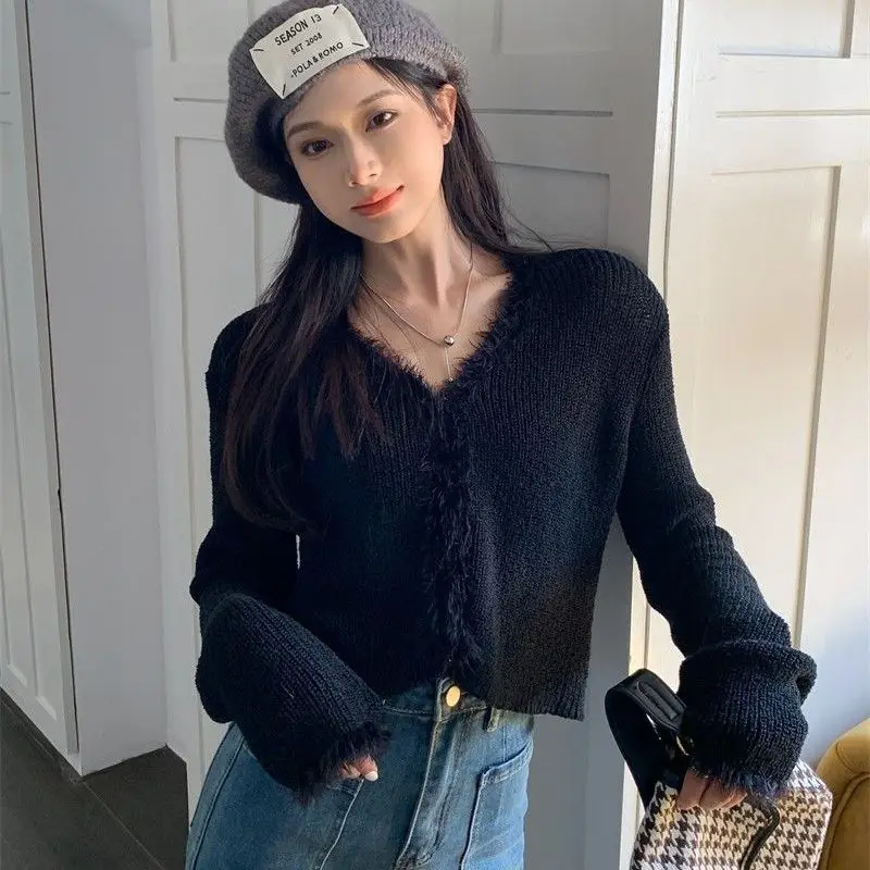 

Sweaters Jumpers Cardigans Womens Ladies Chenille All-Match Pattern Fitted Grandma Mature Mother Simple Classic Elegant Colorful