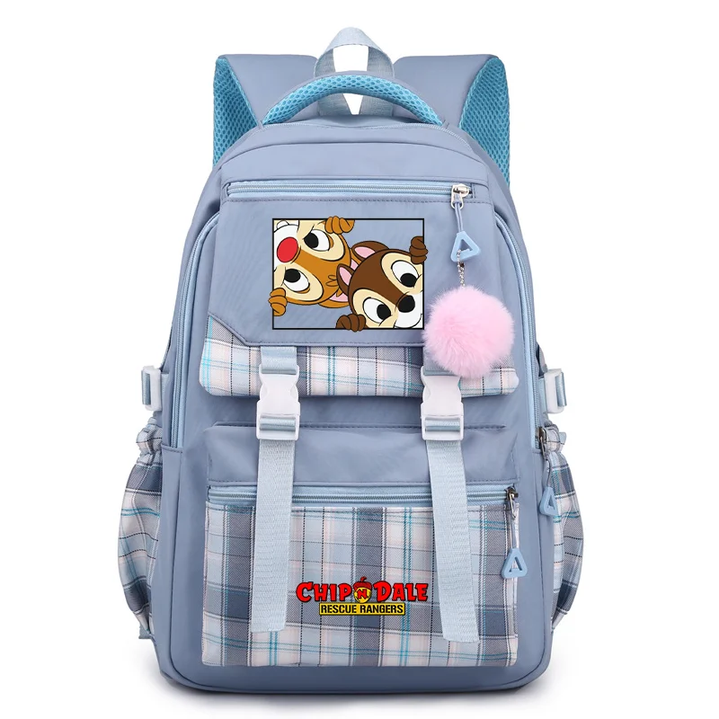 Disney Chip n Dale Women's Backpack Boys Girls Bookbag Bag Student Teenager Children Knapsack Schoolbag Rucksack Mochila