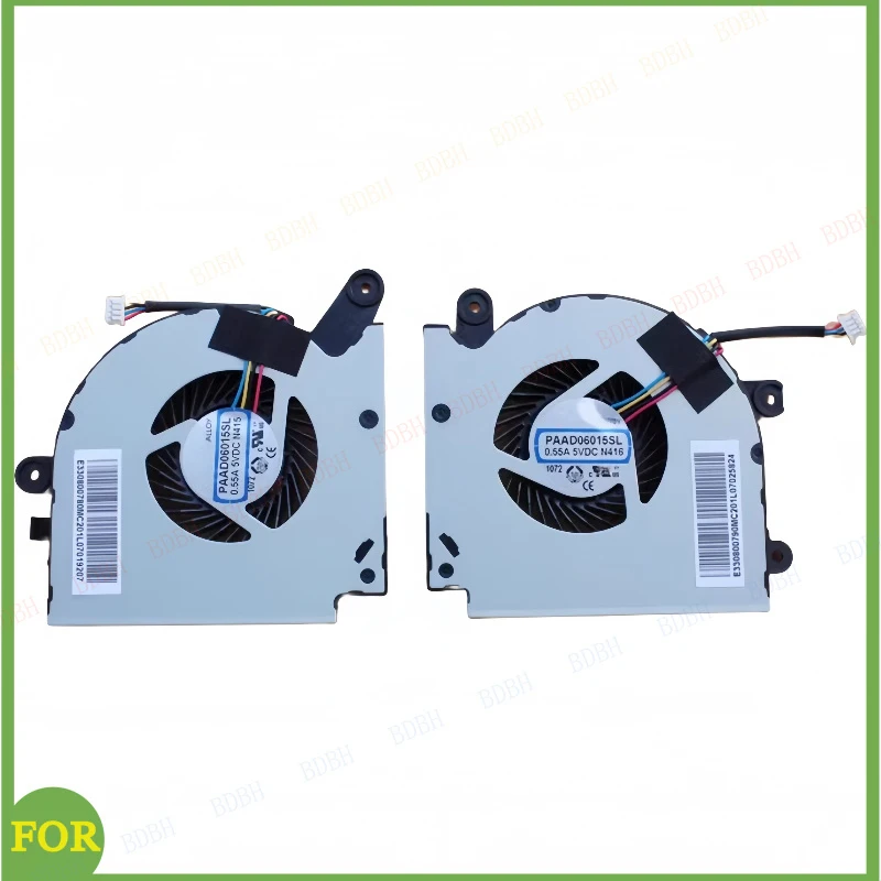 New Laptop CPU GPU Cooling Fan Cooler For MSI GF75 MS-17F1 MS-17F2 MS-17F3 MS-17F4 MS-17F5