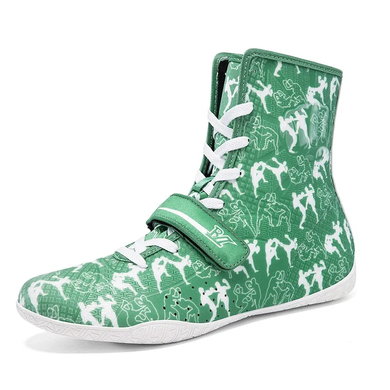 

Профессиональные мужские борцовские кроссовки высшего качества, высокие боксерские кроссовки для мужчин, дизайнерские бойцовские кроссовки