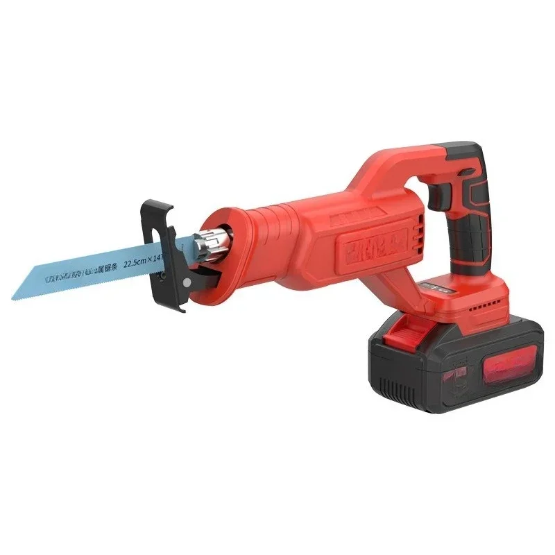 

Rechargeable brushless reciprocating saw Small outdoor handheld electric saw Logging lithium electric horse knife saw