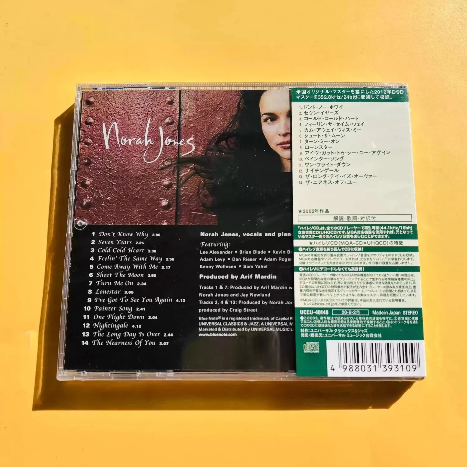 Western Laid-Back Style Jazz Vocal Music CD, Vintage Portrait Photography Cover, Gentle Healing Lyrical Track Collection