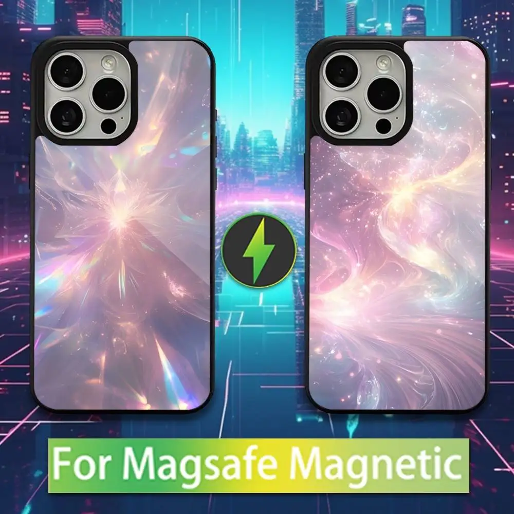 

Dream Color Rainbow Art Phone Case For iPhone 16,15,17,14,13,12,11,Pro,Max,Plus,Mini,Magsafe,Magnetic Wireless Charging Case