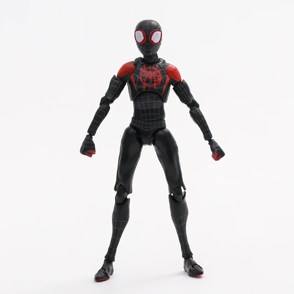 Spider-Man Into the Spider-Verse Sentinel SV Miles Morales Spider Gwen Collectible Action Figure Model Toy