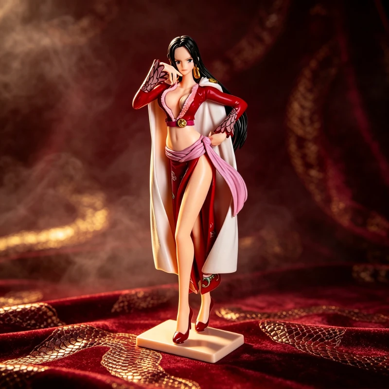 figura-de-desenho-animado-boa-hancock-one-piece-modelo-kawaii-2d-decoracao-de-mesa-periferico-de-animacao-presente-por-atacado