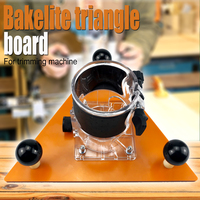 Woodworking Router Milling Table Trimmer Base For Makita Trimmer Floor Milling Cutter Plate Trimming Machine Accessories