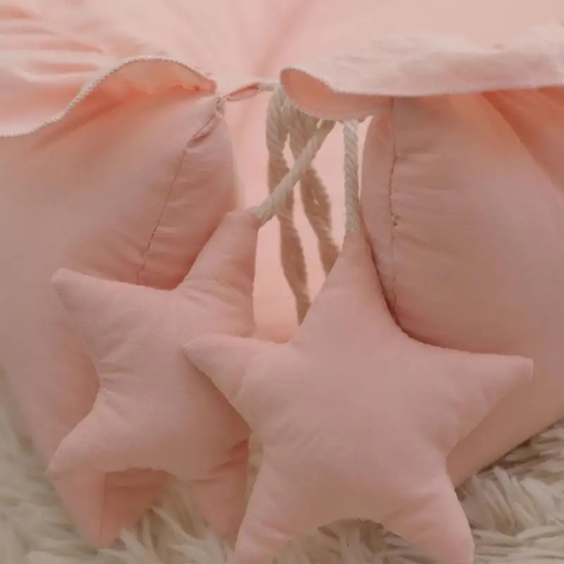 97BE ในเตียง Bassinet Pad สำหรับทารกแบบพกพาที่ถอดออกได้เตียงเดินทางอเนกประสงค์ Baby Nest ที่นอนสำหรับ Home และกลางแจ้ง
