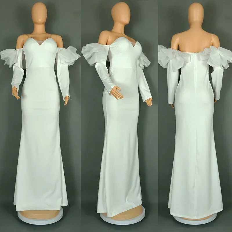 

Африканские вечерние платья для женщин, летняя мода, африканские платья с длинными рукавами, Дашики, африканская одежда, наряды, платья Анкары