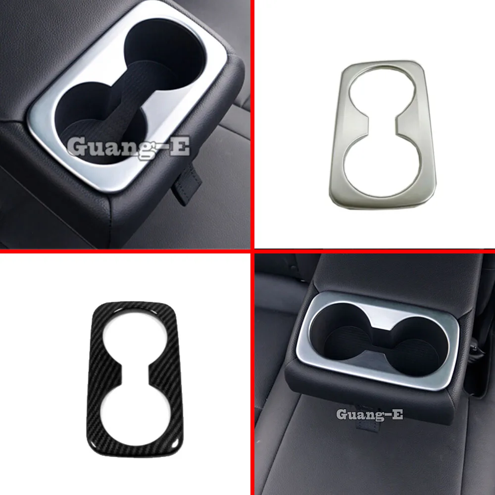 Car Styling Cover Detector Trim ABS Plastic Center Console Cup Holder Gear Box Frame 1PCs For Hyundai Tucson 2015 2016 2017 2018