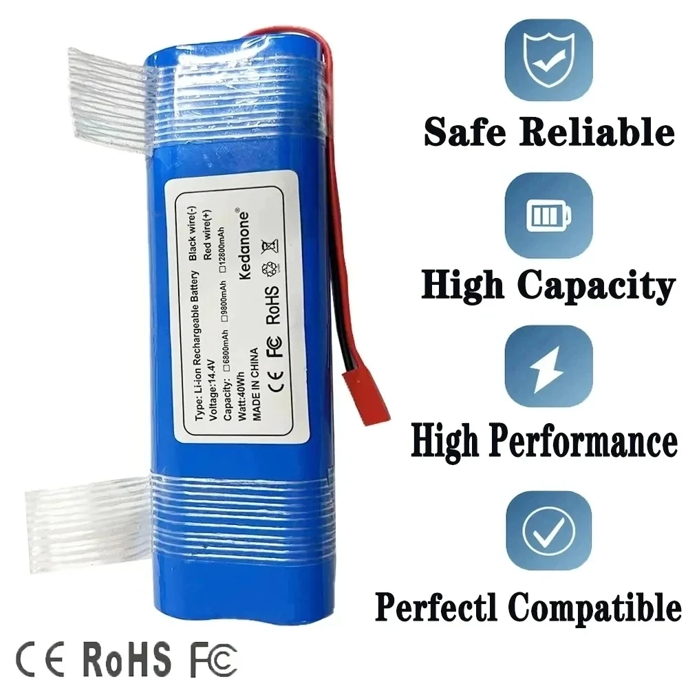 Oryginalny akumulator do Ilife Zaco V3s V5s V8s DF45 DF43 V3 X3 V50 V55 V5Lpro 14.4V 2600Mah zrobotyzowany czฤลci do czyszczenia