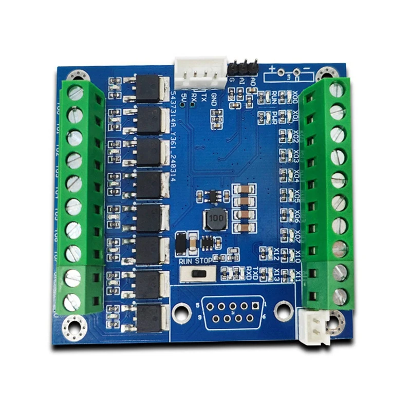 A79U-2X Simple PLC Module For Mitsubishi FX3U Delay Module 20MT 12 In 8 Out Transistor Version Module