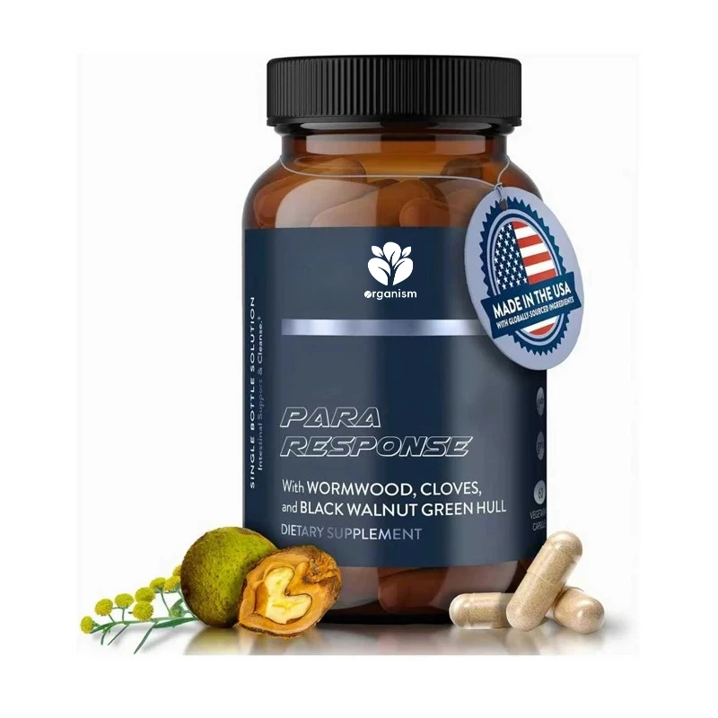 Vitamins - Intestinal Health Support, Digestive Aid | Black Walnut Worm | Non GMO, Vegetarian, 60 capsules