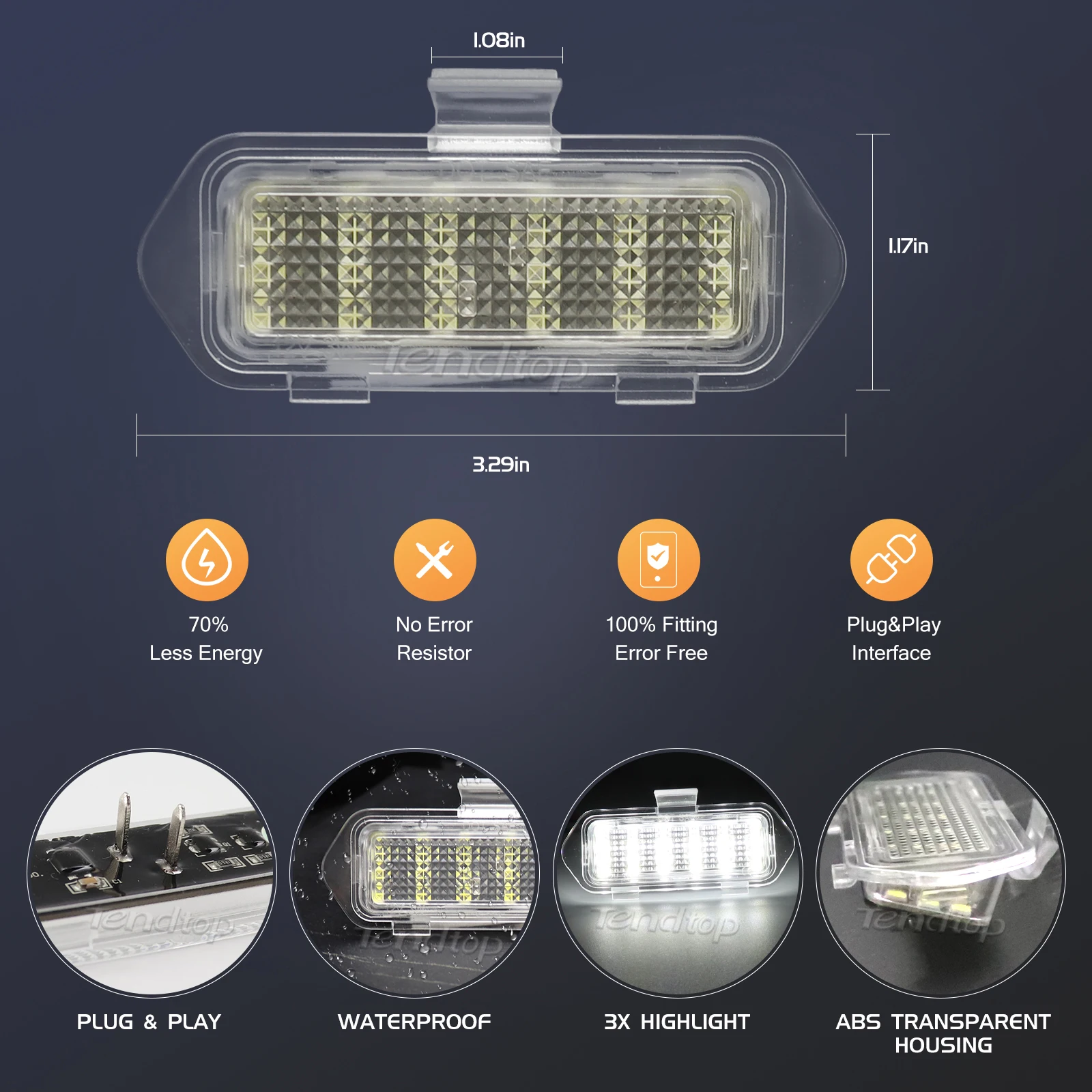 LED Puddle Lights Under Mirror Signal Parking Lamp For Chevy Silverado 1500 Classic Avalanche 1500 2500 GMC Sierra 1500 Escalade
